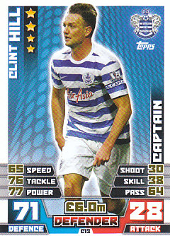 Clint Hill Queens Park Rangers 2014/15 Topps Match Attax Captain #C13